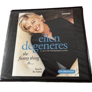 Ellen Degeneres‎ Audiobook The Funny Thing Is Unabridged 3.75 Hours Ex-Library